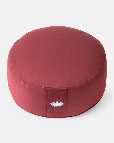 Lotuscrafts Μαξιλάρι διαλογισμού Lotus - Bordeaux Διαστάσεις: 31 × 15 εκ  1,6 κιλά - mykarma.gr