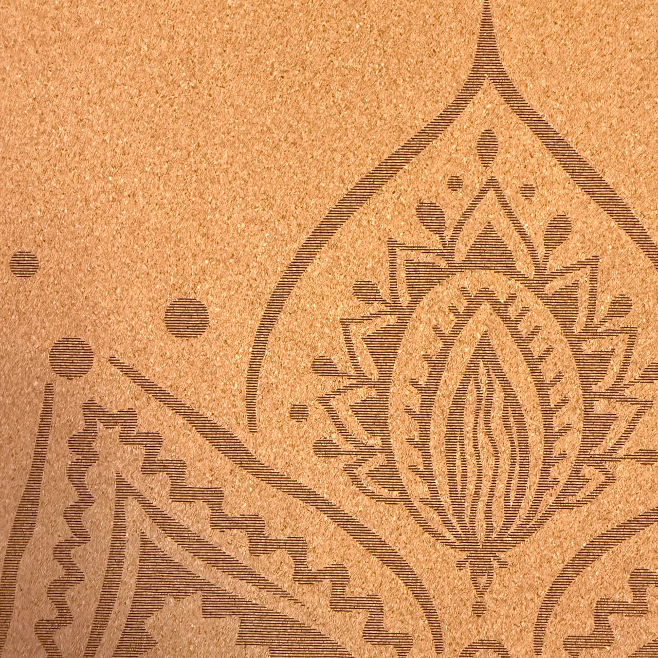 Yogistar - Yoga mat 'Cork' Art Collection -Φυσικό στρωμα απο Φελλό Διαστασεις: 183 cm x 61 cm x 4 mm Βάρος: 2,3 kg - mykarma.gr