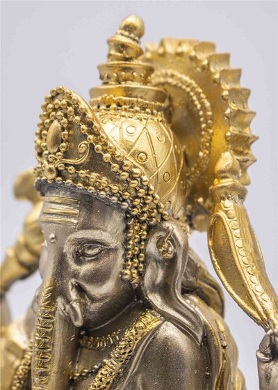 Άγαλμα Γκανέσα (Ganesha) – ρητίνη Διαστάσεις: 15 X 15 X 22 εκ - mykarma.gr