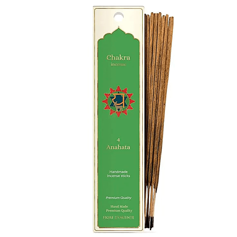 Fiore d'Oriente Αρωματικά Στικ για εξισορρόπηση των 4o Chakra Heart Anahata - 20 g - mykarma.gr