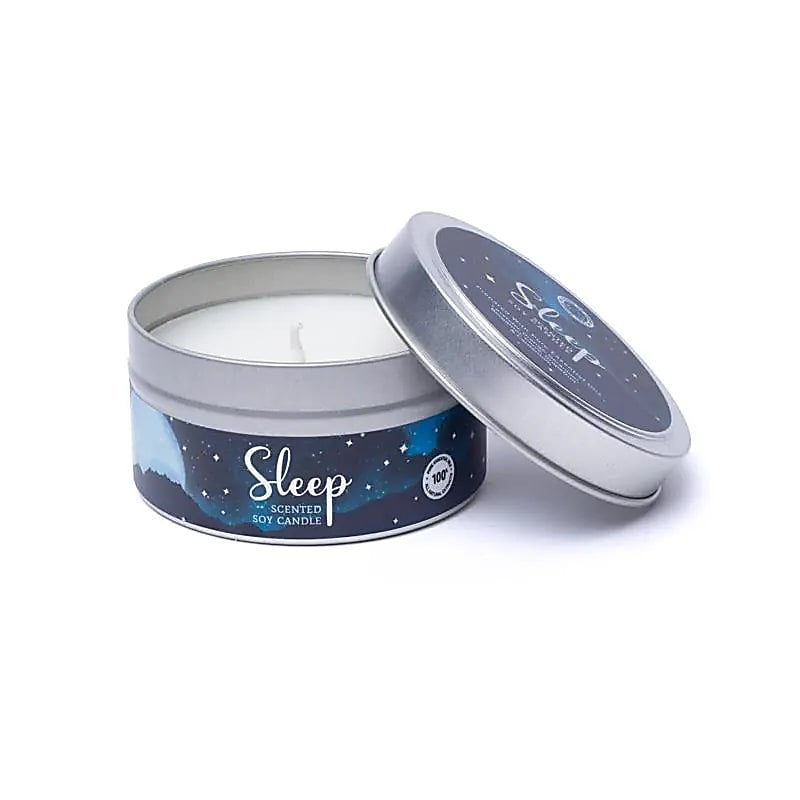 Αρωματικό & Χαλαρωτικό Κερί Σόγιας “Sleep” με αιθέρια έλαια Διαστάσεις: 4x7x7cm 80 g Χρόνος καύσης ± 10 ώρες - mykarma.gr
