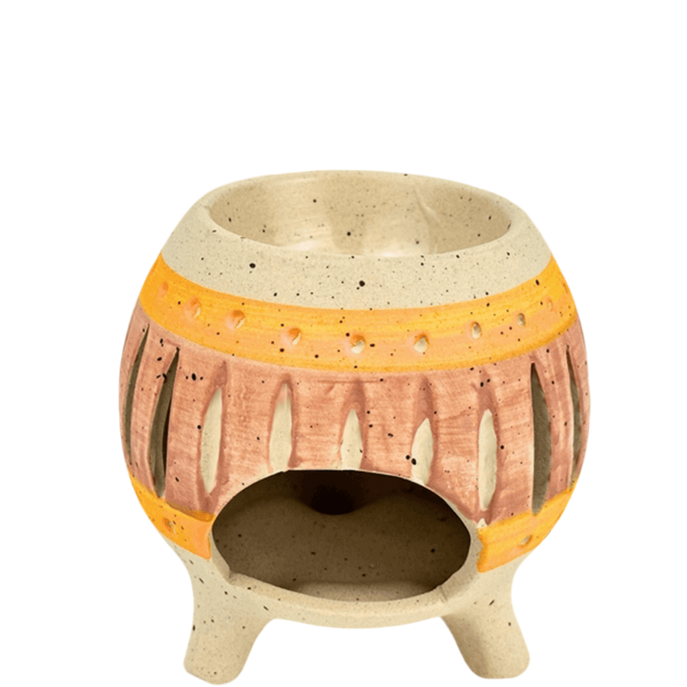 Oil Burner Κεραμικός Καυστήρας «Ballo» Διαστάσεις : 11 x 11 x 10.6 εκ - mykarma.gr