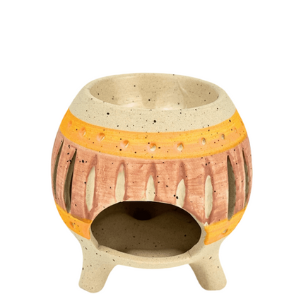 Oil Burner Κεραμικός Καυστήρας «Ballo» Διαστάσεις : 11 x 11 x 10.6 εκ - mykarma.gr