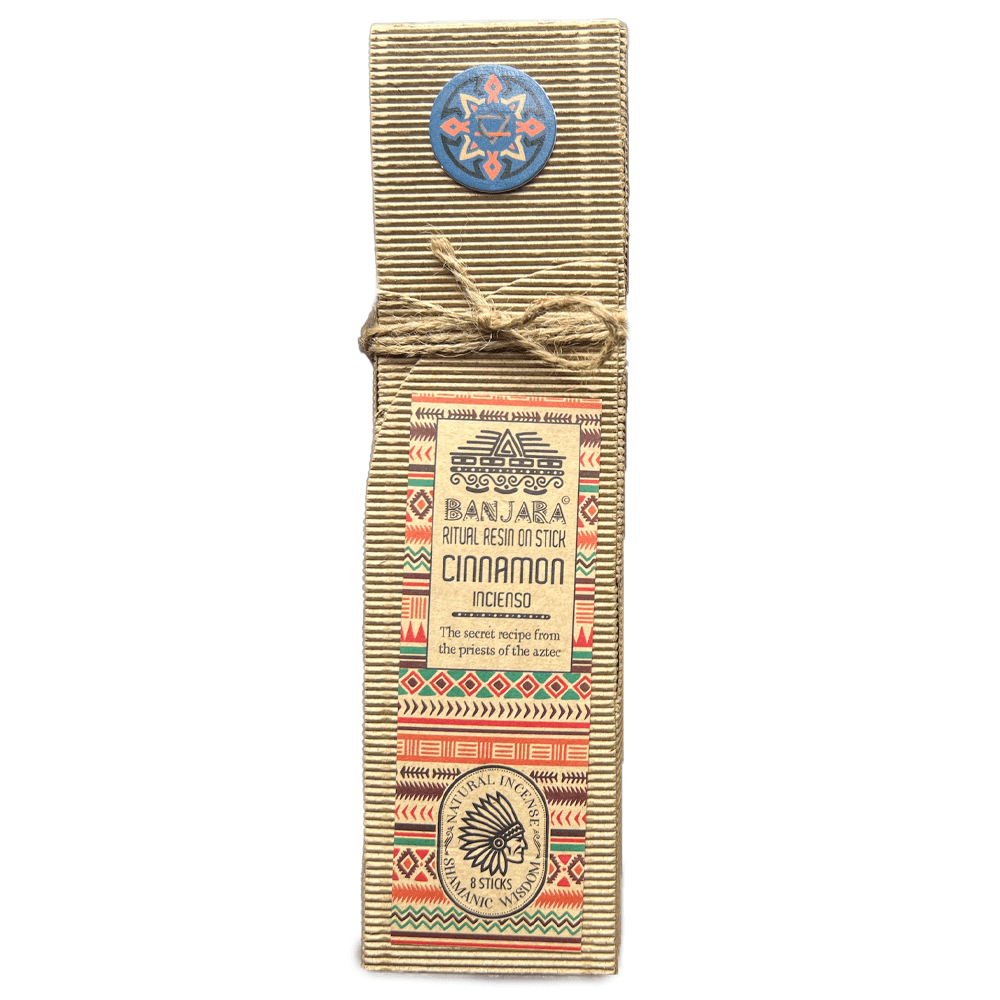 Αρωματικά Στικ Banjara Ritual Resin (μυστική συνταγή από τους ιερείς των Αζτέκων) - Κανέλλα (Cinnamon) Χρόνος καύσης: 50 λεπτά για κάθε ραβδί - mykarma.gr