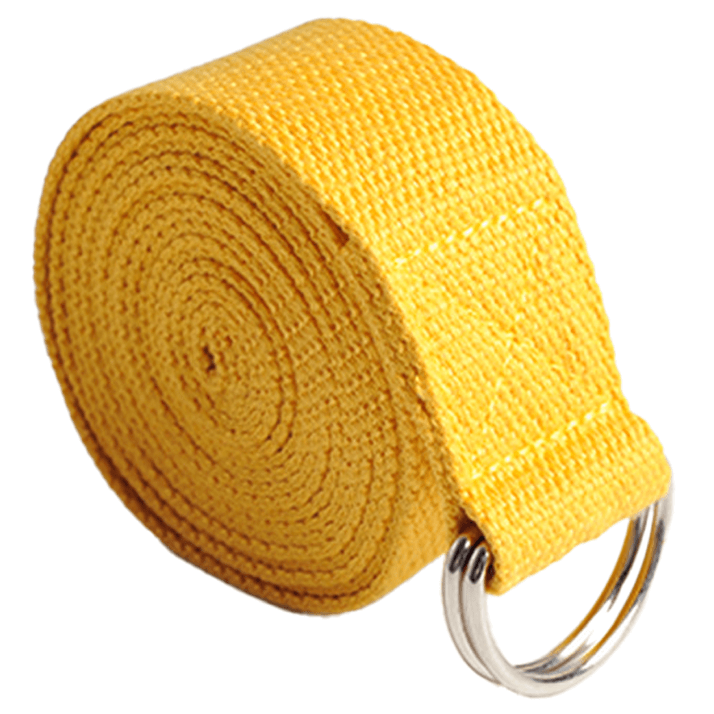 Yoga Ιμάντας D-Ring - βαμβάκι - ποικιλία χρωμάτων Διαστάσεις: 183 x 4 cm - mykarma.gr