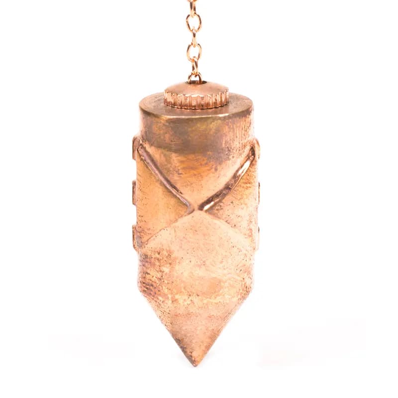 Εκκρεμές (Pendulum) Atlantis - ορείχαλκος με χαλκό Διαστάσεις: 4 cm Βάρος: 43 g - mykarma.gr