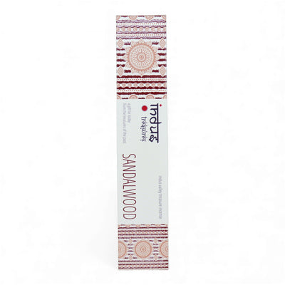 Indus Treasures – Αρωματικά Στικ - Σανδαλόξυλο (Sandalwood) – 15g - mykarma.gr