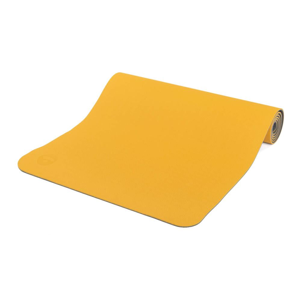 Bodhi στρώμα για Yoga & Pilates - TPE “Lotus Pro” - mineral yellow/silver cloud  183 x 60 cm, 6 mm