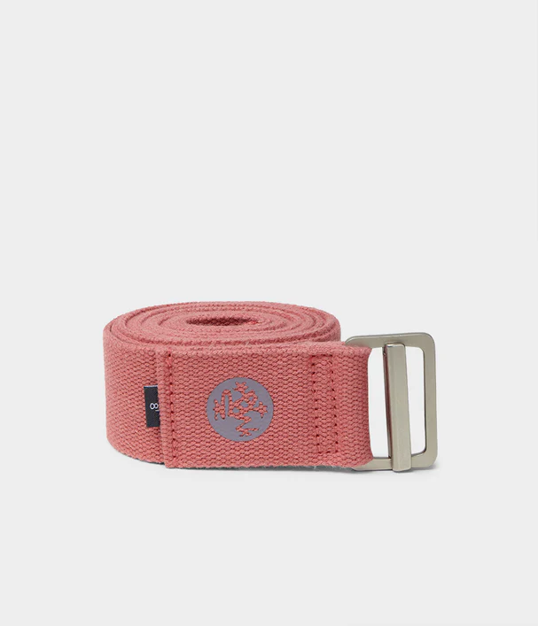 Manduka Ιμάντας - AligN Yoga Strap - Rosewood Elderberry  243cm x 4.4cm - mykarma.gr