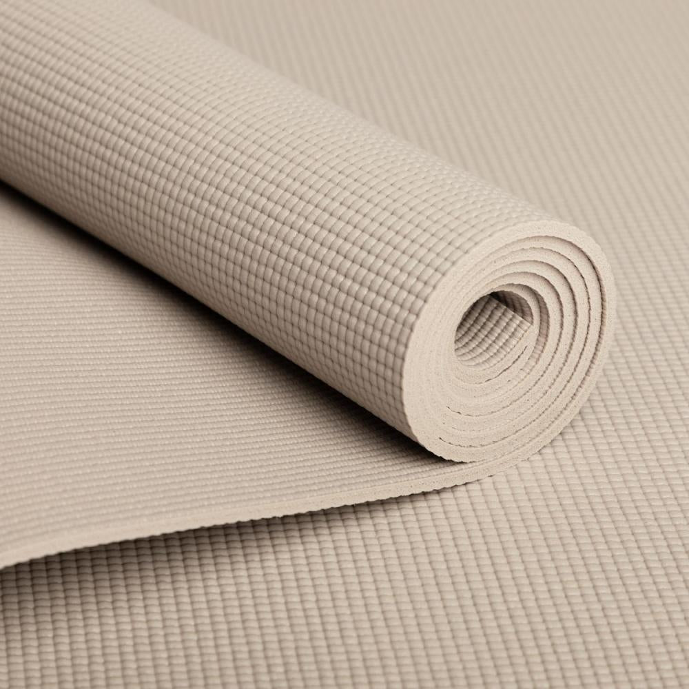 Bodhi Basic Asana yoga mat - Στρώμα γιόγκα για αρχάριους PVC silver cloud 183cmX60cmX4,5mm