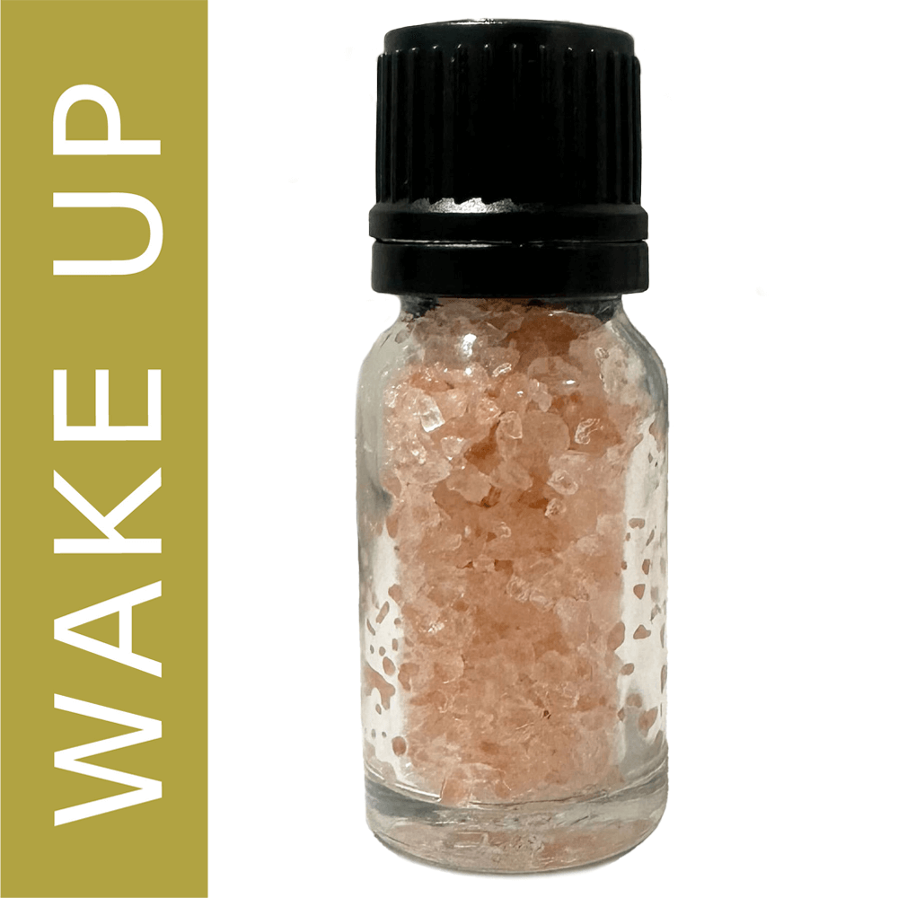 Smelling Salt - Αρωματικά Άλατα Αρωματοθεραπείας «Αφύπνιση» με αιθέριο έλαιο Ραβενσάρα, Δεντρολίβανο, Λεμονόχορτο, Μανταρίνι - 10 ml - mykarma.gr