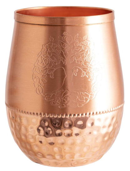 Χάλκινη Κούπα «Δέντρο της Ζωής» - 450ml - mykarma.gr