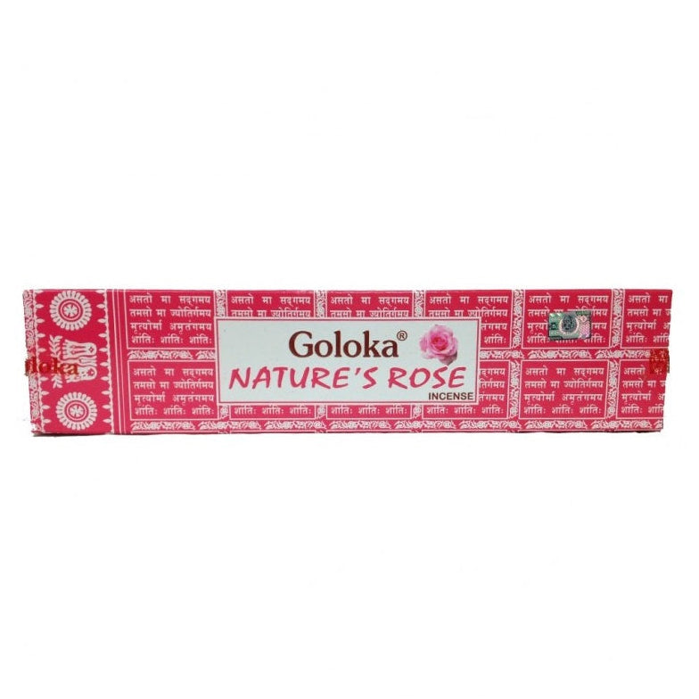 Αρωματικά Στικ Goloka - Τριαντάφυλλο (Nature’s Rose) Βάρος: 15 g - mykarma.gr