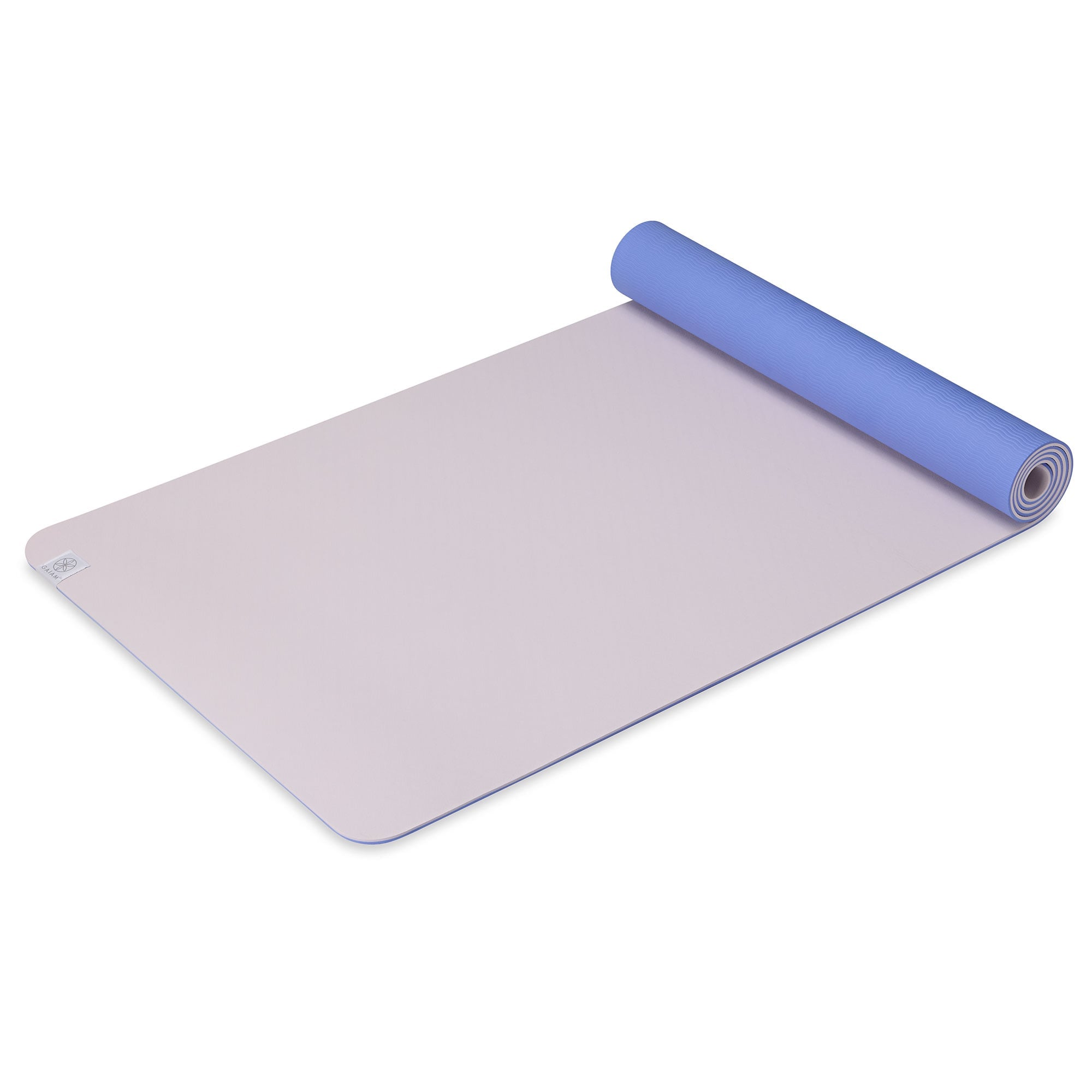 Gaiam Performance Yoga Mat - Στρώμα TPE με ιμάντα μεταφοράς - Lavender Cornflower Διαστάσεις: Μήκος: 173 εκ Πλάτος: 61 εκ Πάχος: 6 mm - mykarma.gr