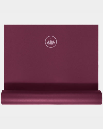 Lotuscrafts Yoga Mat ARISE | Αντιολισθητικό στρώμα Yoga από φυσικό καουτσούκ & 15% ανακυκλώσιμο λατέξ - Dark Cranberry Βάρος: 2kg Διαστάσεις: 185cm x 65cm Πάχος: 0,4cm