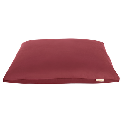 Lotuscrafts Meditation Mat Zabuton Comfort | Μαξιλάρι Διαλογισμού Zabuton από οργανικό βαμβάκι - Bordeaux Διαστάσεις: 80 x 75 x 7 cm   3,5 kg - mykarma.gr