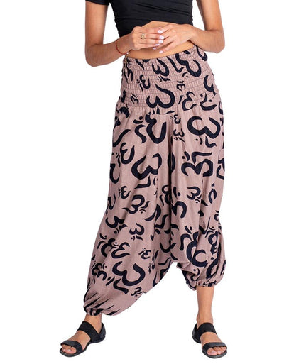 Brown Afghan Trousers - MPA50109 - mykarma.gr