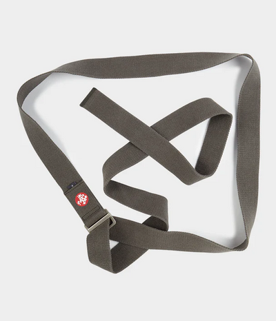 Manduka Ιμάντας - AligN Yoga Strap - Thunder  244cm x 4,5cm - mykarma.gr