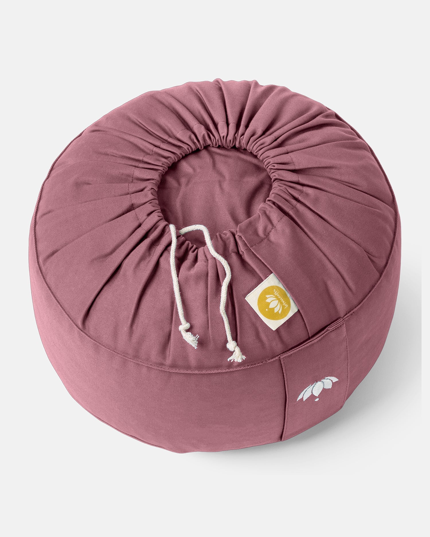 Lotuscrafts Μαξιλάρι διαλογισμού Lotus - Aubergine Διαστάσεις: 31 × 15 εκ