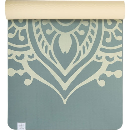 Gaiam Performance Yoga Mat - Στρώμα TPE με ιμάντα μεταφοράς - Iceberg Sundial Layers Διαστάσεις: Μήκος: 173 εκ Πλάτος: 61 εκ Πάχος: 6 mm