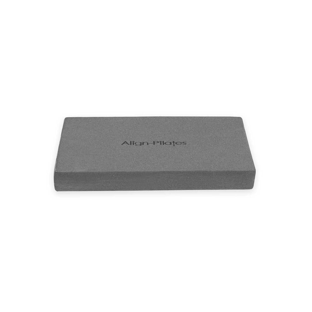 Align Pilates block - graphite - τουβλάκι γιόγκα Διαστάσεις: 22,5 cm x 15 cm x 2,5 cm  125 g
