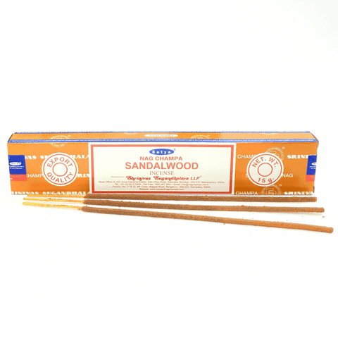 Αρωματικά Στικ - Satya Nag Champa - Σανταλόξυλο (Sandalwood) Βάρος: 15γρ