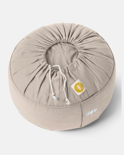 Lotuscrafts Μαξιλάρι διαλογισμού Lotus - Light Taupe Διαστάσεις: 31 × 15 εκ - mykarma.gr