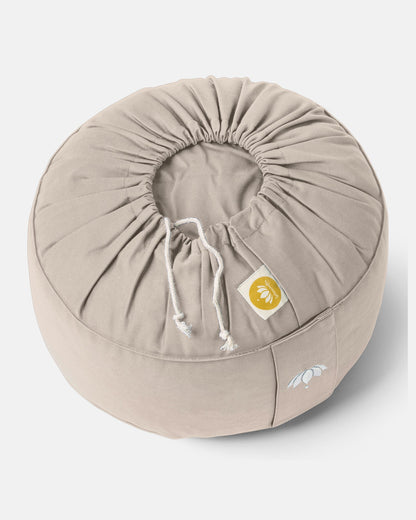 Lotuscrafts Μαξιλάρι διαλογισμού Lotus - Light Taupe Διαστάσεις: 31 × 15 εκ - mykarma.gr