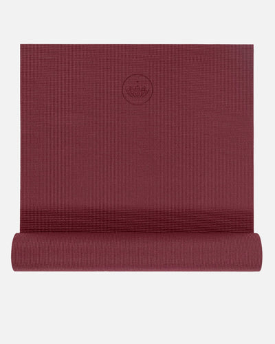 Lotuscrafts YOGA MAT MUDRA STUDIO- Dark Cranberry Διάσταση: 183 x 61 εκ Πάχος: 0,5 cm Βάρος: 1,2 kg