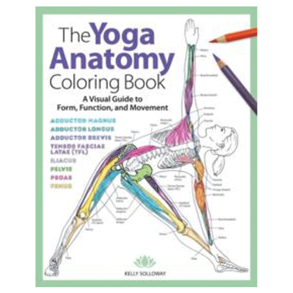 Βιβλίο Γιόγκα - Yoga Anatomy Coloring Book - mykarma.gr