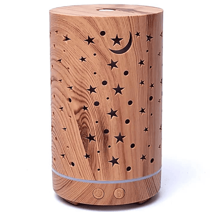 Ultrasonic Aroma Diffuser “Starlight” - Διαχυτής αρώματος για Αιθέριο έλαιο - καλώδιο USB & Led Περιεκτικότητα: 200 ml Μέγεθος: 16x9 cm - mykarma.gr