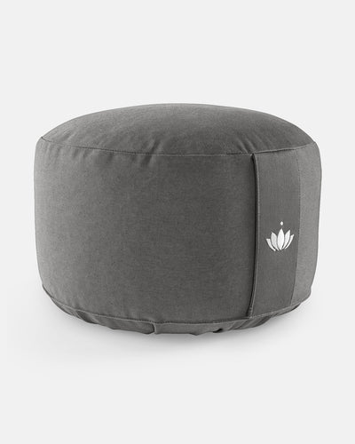 Lotuscrafts Μαξιλάρι διαλογισμού “Lotus” Large - Anthracite Διαστάσεις: 31 × 20 εκ  1,9 κιλά - mykarma.gr