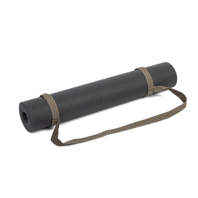 Ιμάντας Μεταφοράς για Στρώμα Yoga - Mat Carry Strap «Flower of Life» - warm gray/taupe