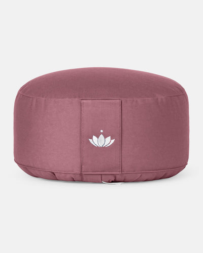 Lotuscrafts Μαξιλάρι διαλογισμού Lotus - Aubergine Διαστάσεις: 31 × 15 εκ - mykarma.gr