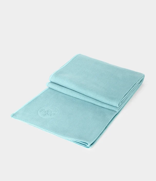Manduka πετσέτα Στρώματος eQua® Yoga Towel - Blue Lotus  183 x 67 cm   400 g