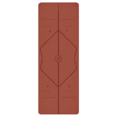 Liforme Yoga Mat Terracotta | Στρώμα Yoga Terracotta + τσάντα ΔΩΡΟ Βάρος 2.5kg Διαστάσεις 185cm x 68cm Πάχος 4.2mm - mykarma.gr