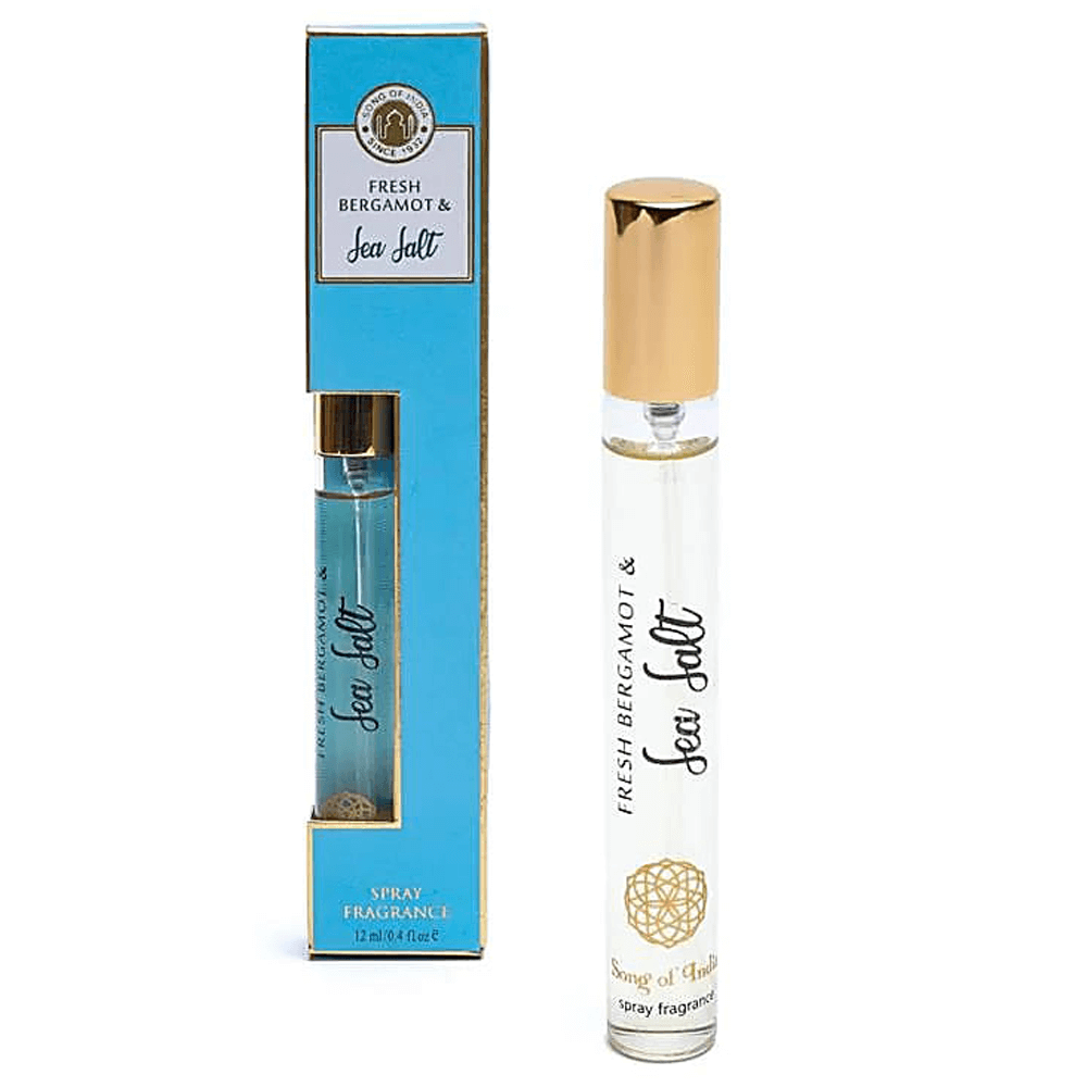 Αγιουρβεδικά Φυσικά Αρώματα σε Spray Fresh Bergamot & Sea Salt  -  Περγαμόντο   12 ml | Αιθέριο Έλαιο - mykarma.gr
