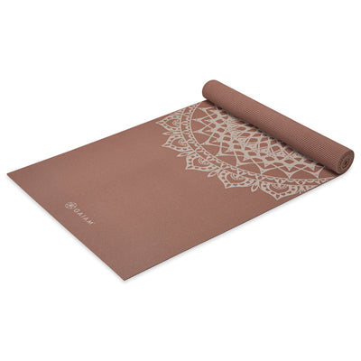 Gaiam  Στρώμα Yoga Cinnamon Marrakesh Διαστάσεις: Μήκος: 173 εκ Πλάτος: 61 εκ Πάχος: 5 mm - mykarma.gr
