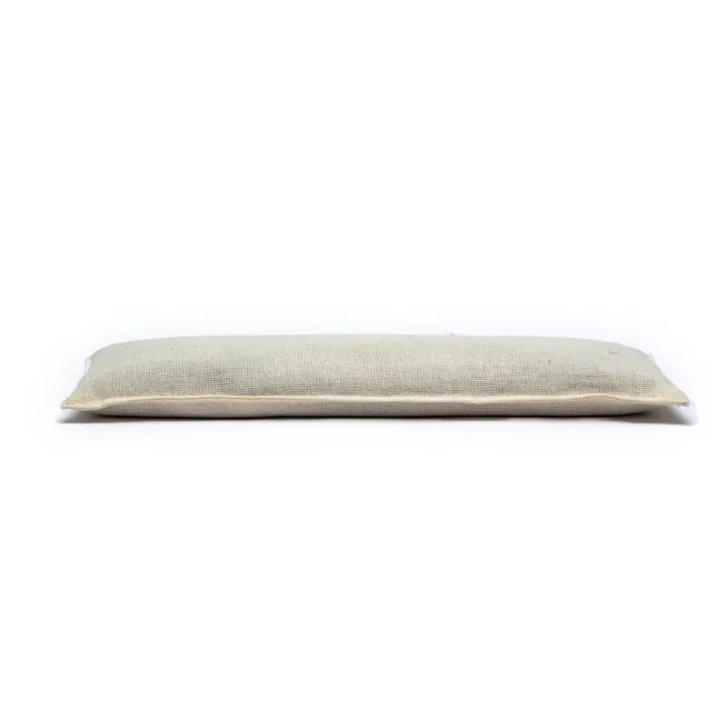 Relax Eye Pillow - Mαξιλαράκι για τα Μάτια για χαλάρωση από οργανικό βαμβάκι με οργανικό Λιναρόσπορο & Λεβάντα - natural Μέγεθος: 22 εκ x 8 εκ  140 γρ - mykarma.gr