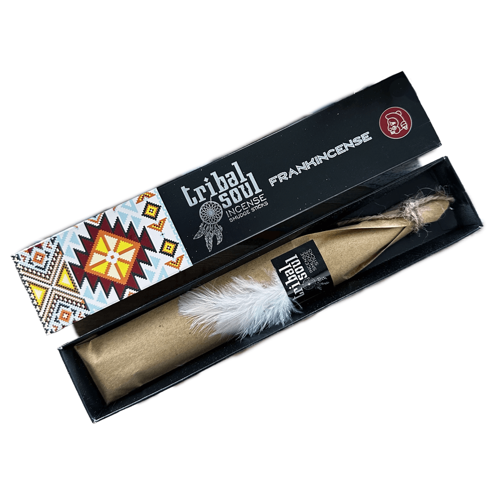 Αρωματικά Στικ Tribal Soul + Βάση - Frankincense (Λιβάνι)  15 g - mykarma.gr