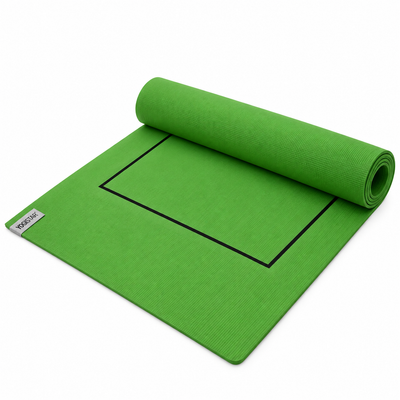 Yogistar - Στρώμα γιόγκα Basic με ορθογώνιο σχήμα - kiwi Διαστάσεις: 183 εκ x 61 εκ x 4 mm Βάρος 1,2 kg
