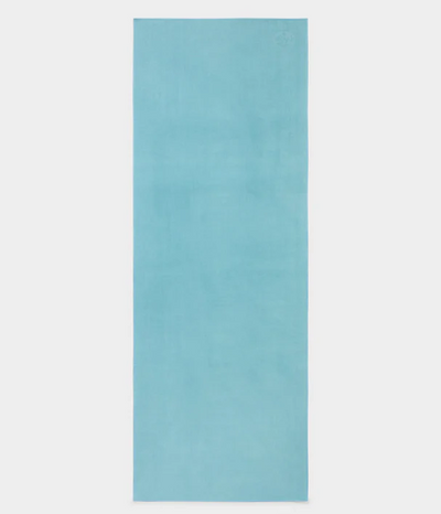 Manduka πετσέτα Στρώματος eQua® Yoga Towel - Blue Lotus  183 x 67 cm   400 g - mykarma.gr