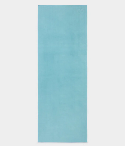 Manduka πετσέτα Στρώματος eQua® Yoga Towel - Blue Lotus  183 x 67 cm   400 g