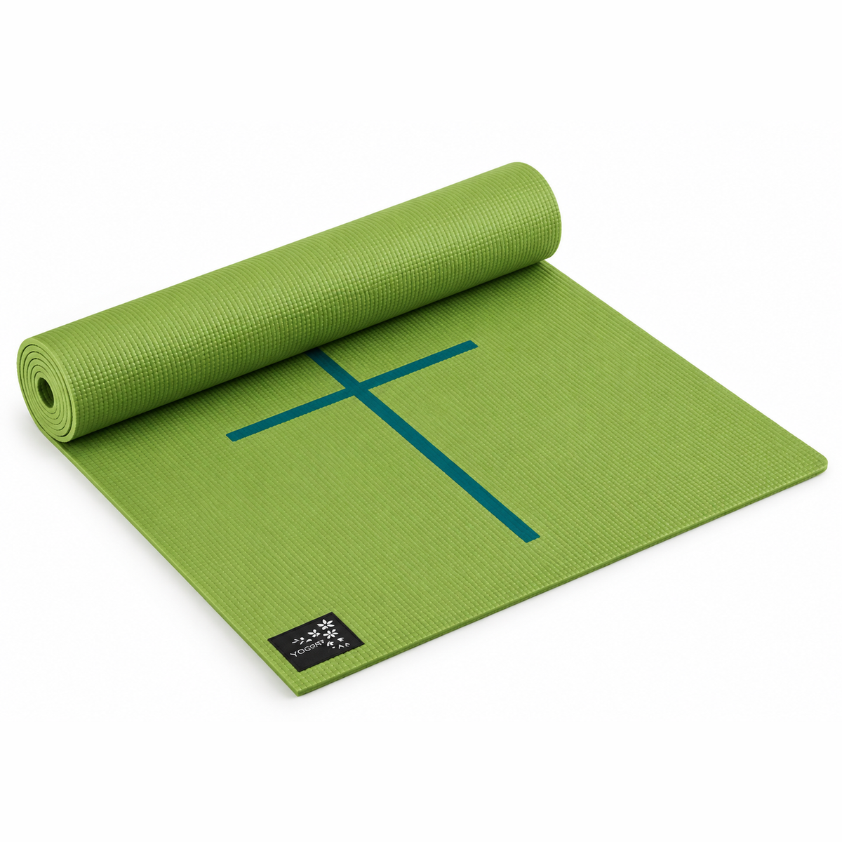 Yogistar - Yoga mat 'Plus - alignment'/Kiwi - Αντιολισθητικό στρώμα με ευθυγραμμίσεις για Yoga & Pilates Διαστάσεις: 195 cm x 61 cm x 5 mm Βάρος 1,2 kg - mykarma.gr