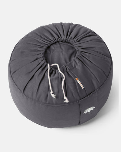 Lotuscrafts Μαξιλάρι διαλογισμού “Lotus” Large - Anthracite Διαστάσεις: 31 × 20 εκ  1,9 κιλά - mykarma.gr