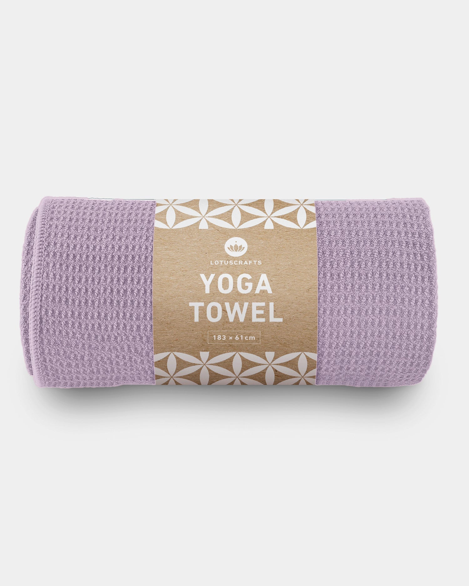 Lotuscrafts - Πετσέτα Στρώματος - Yoga Mat Towel - Lavender Fog Διαστάσεις: 183cm x 61cm