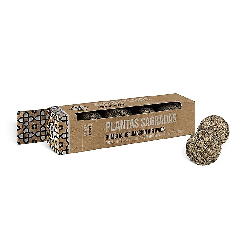 Θυμίαμα Sagrada Madre Premium Smudge Bombs «Sacred Plants» με Κοπαλι,Φασκόμηλο,Λεβάντα,Ευκάλυπτο & Δεντρολίβανο «Ιερά Φυτά»   4τμχ - mykarma.gr