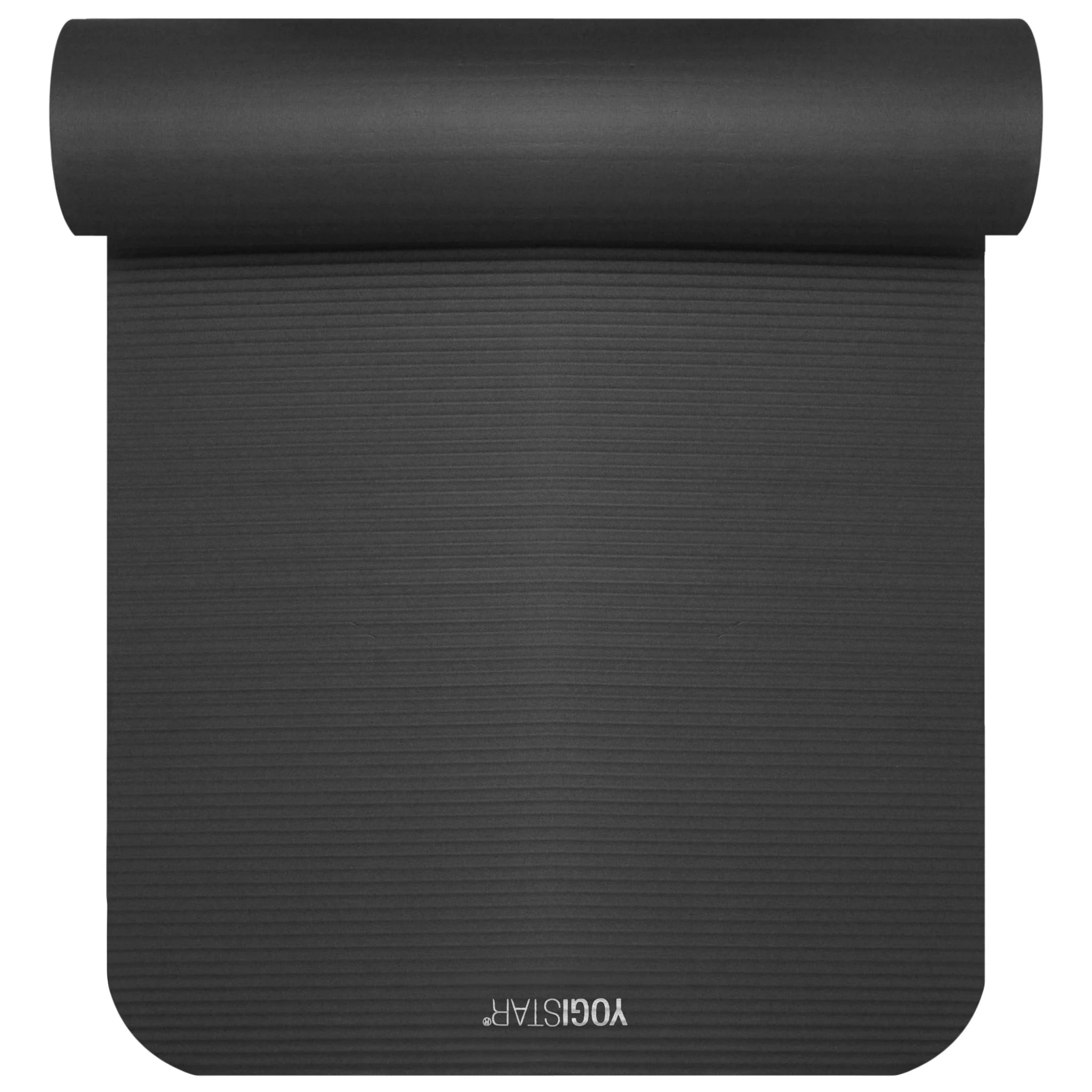 Yogistar - Fitness Mat Gym - black Διαστάσεις: 180cm x 60cm x 10mm Βάρος: 1,4 kg - mykarma.gr