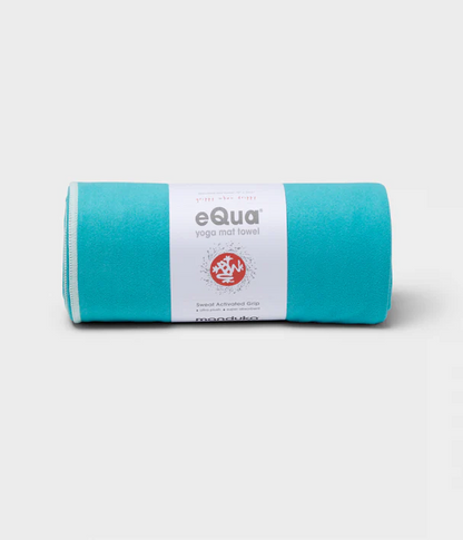 Manduka Πετσέτα Στρώματος  eQua® Yoga Towel - Marina  183 x 67 cm  400 g - mykarma.gr