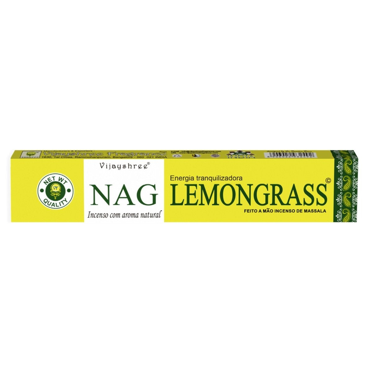 Αρωματικά Στικ Golden Nag Λεμονόχορτο (Lemongrass) Βάρος: 15g
